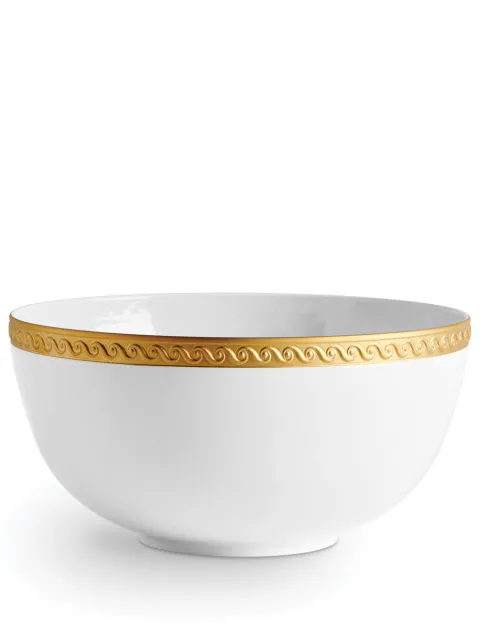 L'Objet Neptune large porcelain bowl White NP271