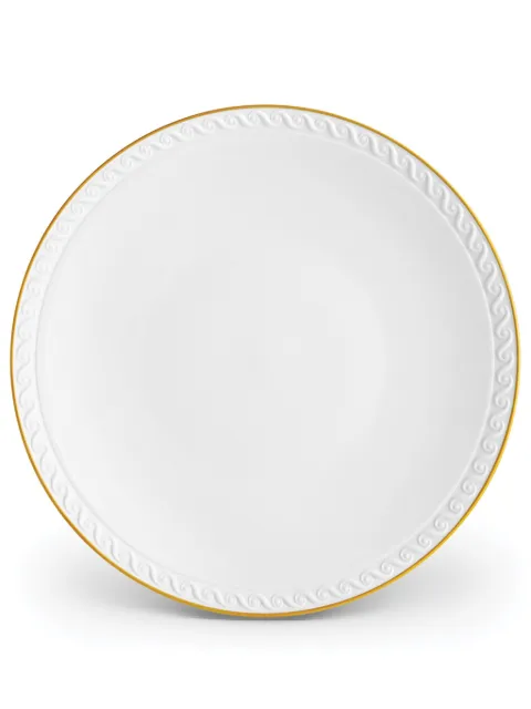 L'Objet Neptune porcelain dessert plate White NP220
