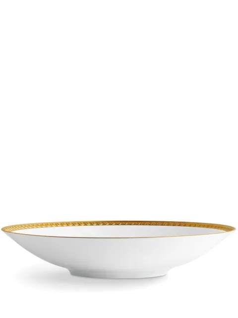 L'Objet large Neptune porcelain coupe bowl White NP296