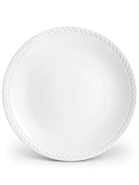 L'Objet Neptune porcelain dinner plate (27cm) White NP110