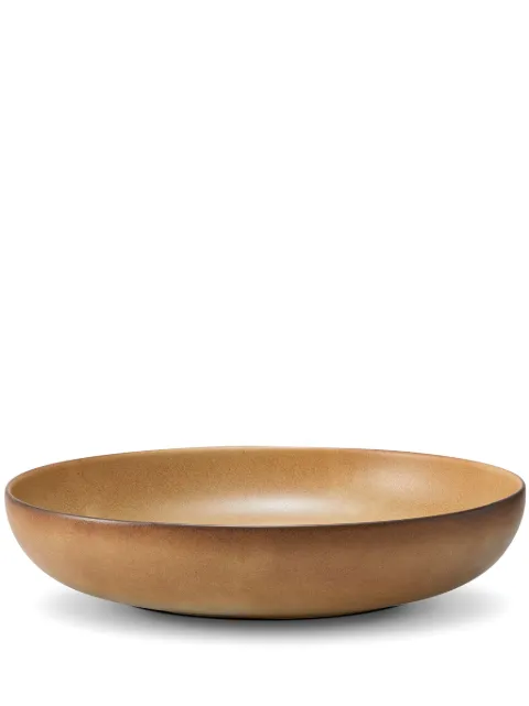 L'Objet medium Terra porcelain coupe bowl (30cm) Brown TA871