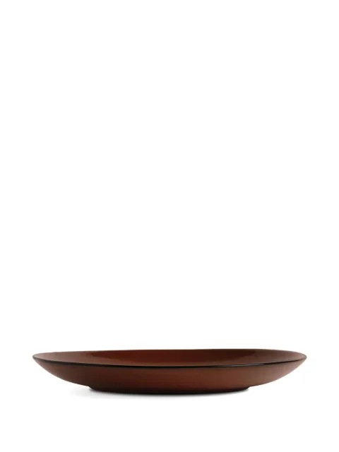 L'Objet Terra charger plate (33cm) Red TA700