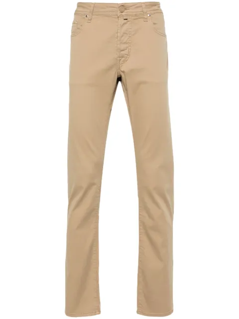 Jacob Cohën Bard slim-cut trousers Neutrals UQE0436S3756