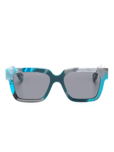 Gucci Eyewear square-frame sunglasses Blue 778351J0765