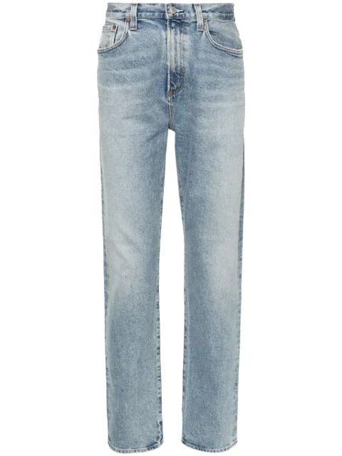 AGOLDE Curtis mid-rise tapered jeans Blue A648B1279