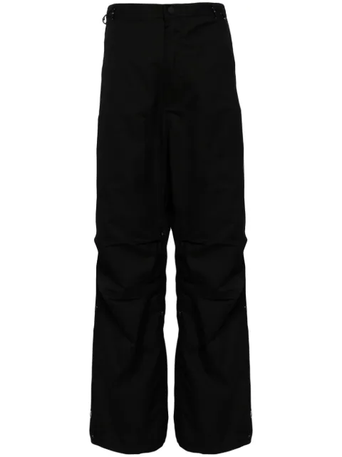 Maharishi x Jean-Michel Basquiat wide-leg trousers Black 5123