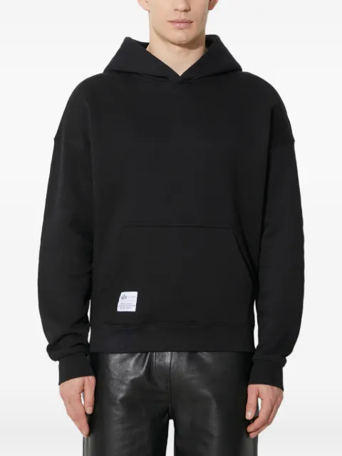 Alpha Industries Logo Backprint hoodie Black 146336