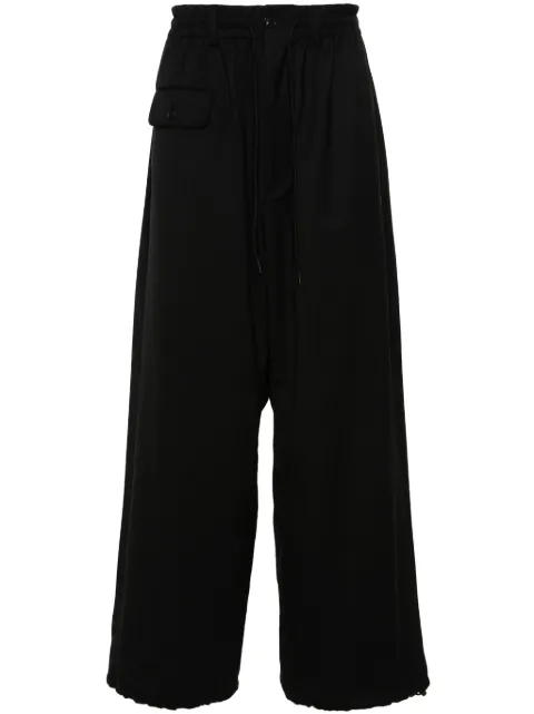 Y-3 wide-leg trousers Black IN8753