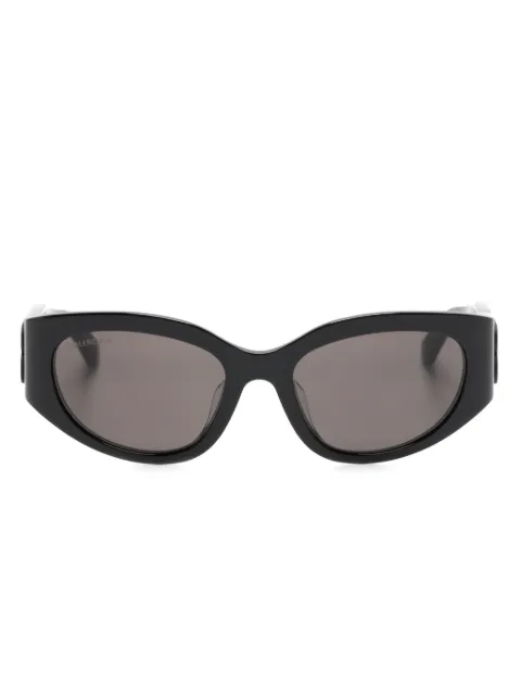 Balenciaga Eyewear oval-frame sunglasses Black BB0324SK001