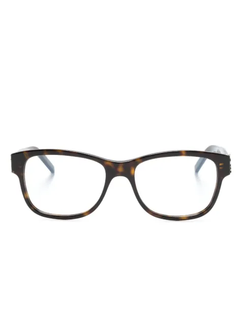 Saint Laurent Eyewear SLM132 wayfarer-frame glasses Brown SLM132