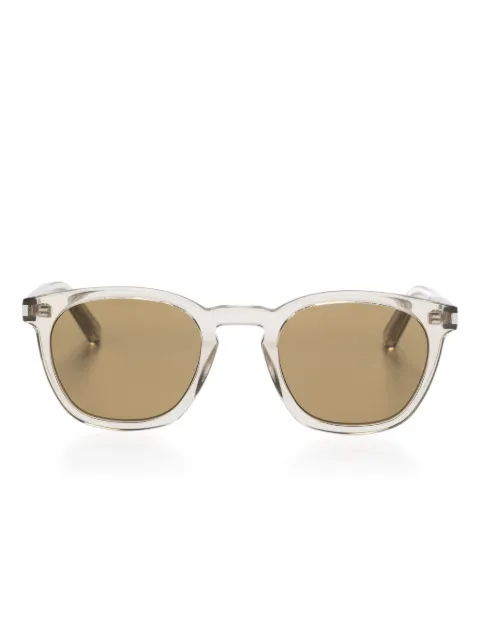 Saint Laurent Eyewear SL28 round-frame sunglasses Neutrals SL28