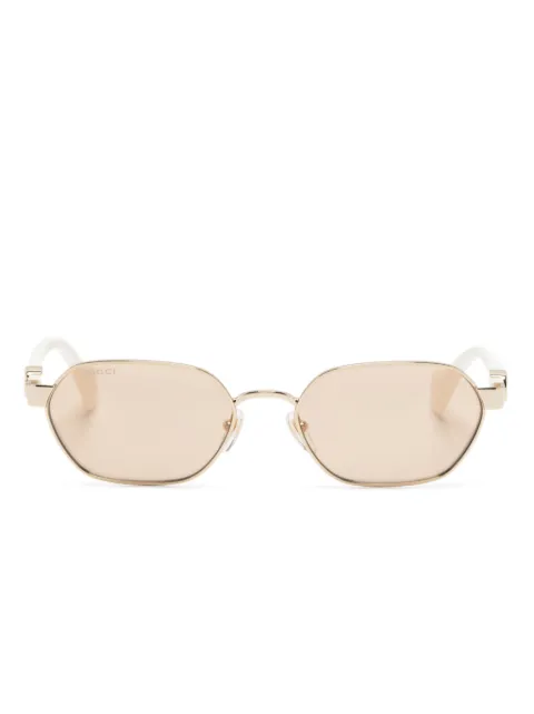 Gucci Eyewear GG1593S geometric-frame sunglasses Neutrals 778262I3330