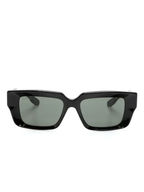 Gucci Eyewear rectangle-frame sunglasses Black GG1529S001