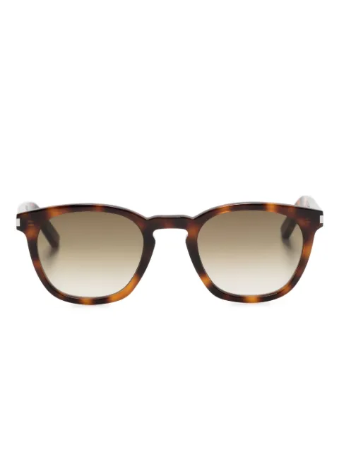 Saint Laurent Eyewear SL28 round-frame sunglasses Brown SL28