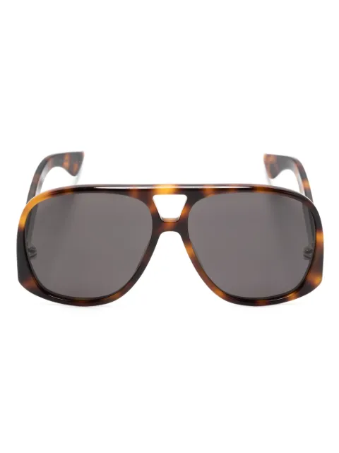 Saint Laurent Eyewear SL 652 pilot-frame sunglasses Brown SL652SOLACE
