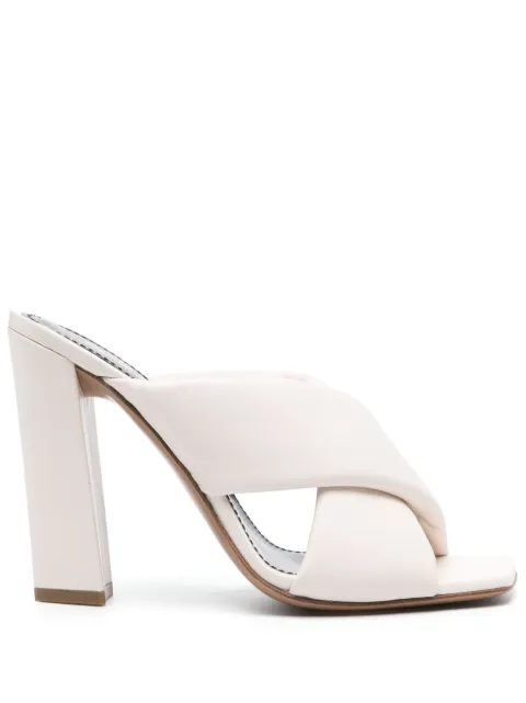 Paris Texas open-toe leather sandals White PX1163XLTH3MILK