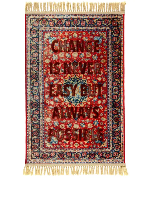 Seletti Burnt Carpet rug Red 18246