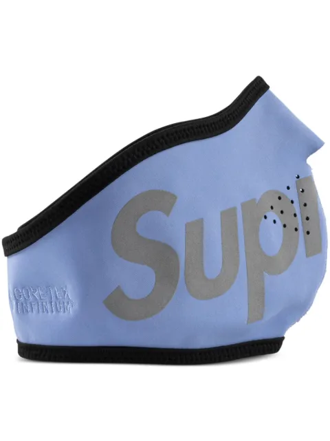 Supreme logo windstopper face mask Blue SU222
