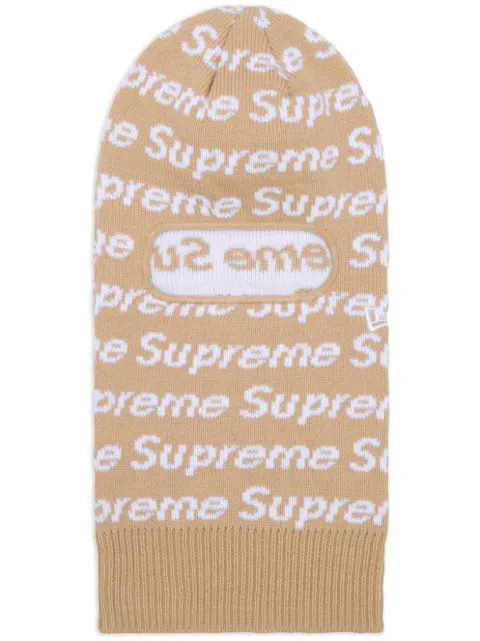 Supreme New Era Repeat Balaclava "FW 23" Neutrals SU206