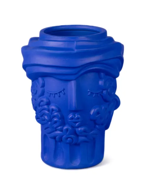 Seletti Men Terracotta vase Blue 11506B