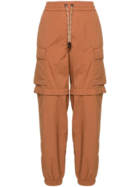 Moncler Grenoble detachable-leg cargo trousers Brown J10982A0000353A59