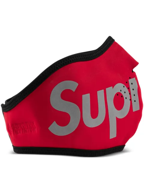 Supreme logo windstopper face mask Red SU220