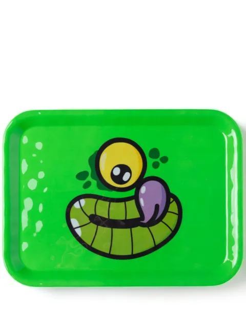 Seletti Monsters melamine tray (43,4cm x 31,9cm) Green 19054