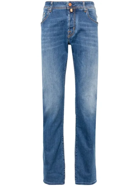 Jacob Cohën mid-rise straight-leg jeans Blue UQE0640S3623