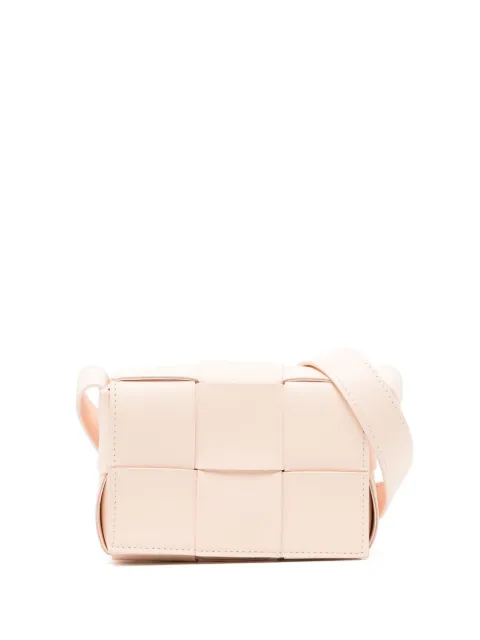 Bottega Veneta Pre-Owned Maxi Intrecciato Cassette crossbody bag Pink DPVC7716