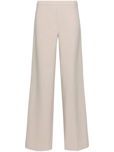 D.Exterior mid-rise straight-leg trousers Neutrals 58921