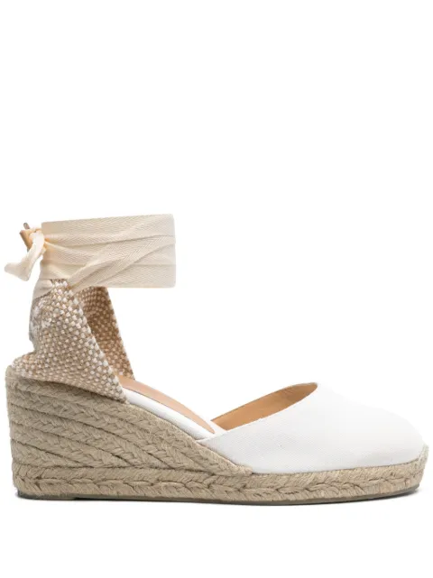 Castañer Carina 70mm espadrilles White CARINA6001094