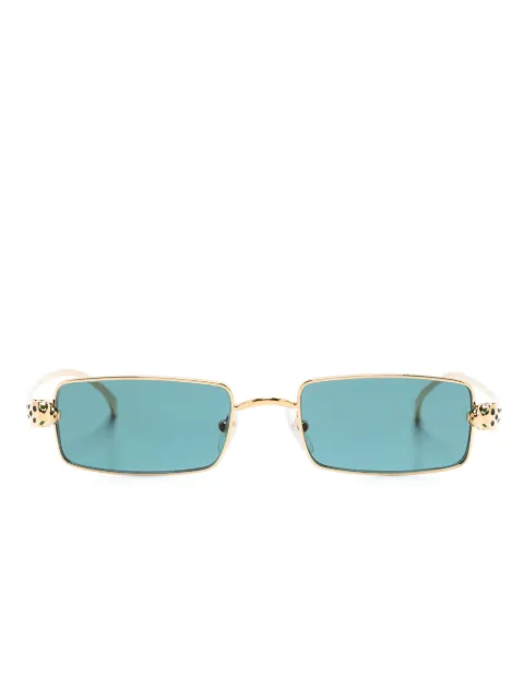 Cartier Eyewear rectangle-frame sunglasses Gold CT0473S
