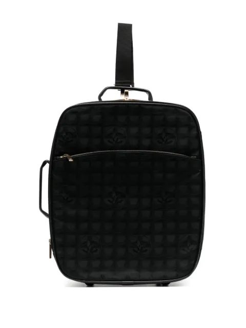 CHANEL Pre-Owned Choco Bar travel bag Black DPVCCH7721