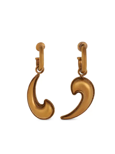 ETRO Paisley drop earrings Gold WF5A0014AM007