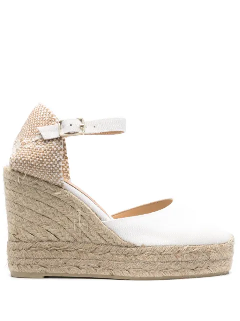 Castañer Carol heeled espadrilles White CAROL