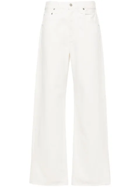 Citizens of Humanity Pmina high-rise wide-leg jeans White 2053B1248