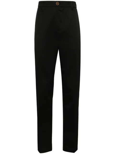 Versace Medusa Biggie mid-rise straight-leg trousers Black 10105831A01718