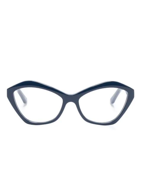 Balenciaga Eyewear BB0341O cat-eye glasses Blue BB0341O004