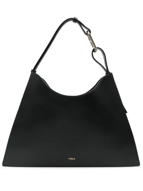 Furla Nuvola leather shoulder bag Black WB01246BX20451007