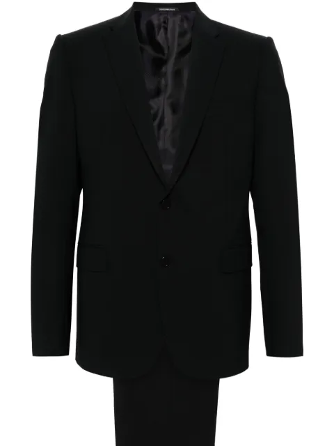Emporio Armani single-breasted suit Blue E31VMT01506