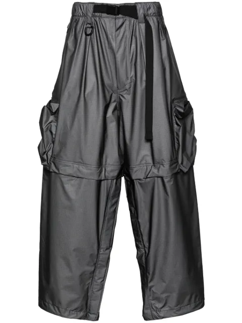 Y-3 convertible GORE-TEX cargo trousers Black IR6250