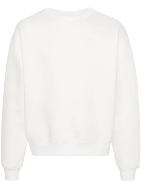 Mackage Julian logo-raised sweatshirt White JULIAN