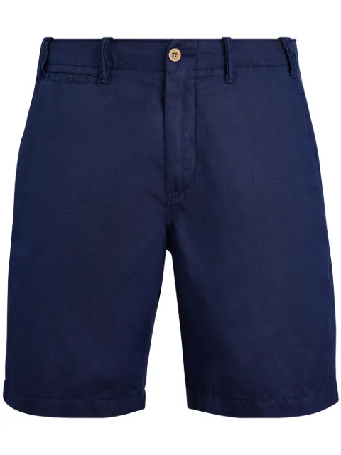 Polo Ralph Lauren Maritimes cotton-linen shorts Blue 710741375004