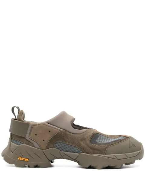 ROA Rozes panelled sandals Brown NBUW143LE05