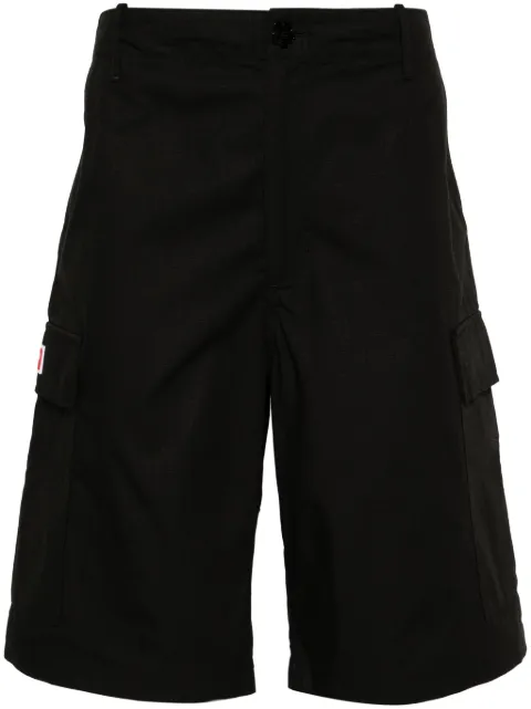 Kenzo ripstop cotton cargo shorts Black FE55SH2359DL
