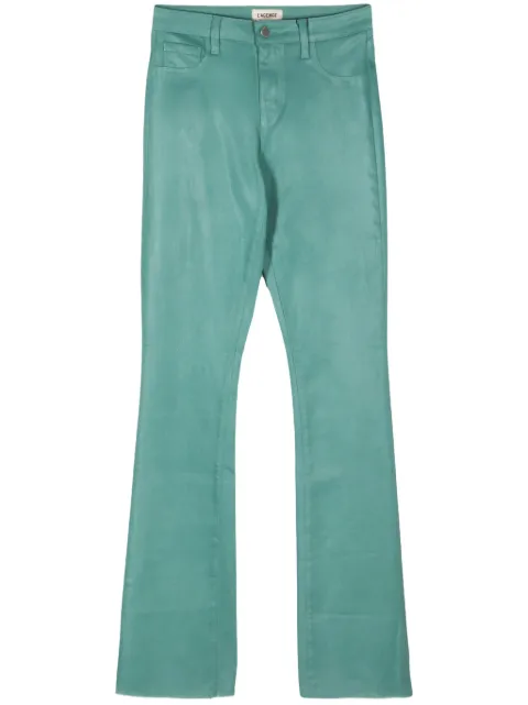 L'Agence Ruth high-rise bootcut jeans Green 2649PDDCR