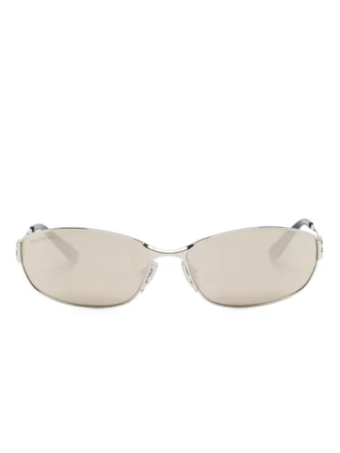 Balenciaga Eyewear oval-frame sunglasses Silver BB0336S006