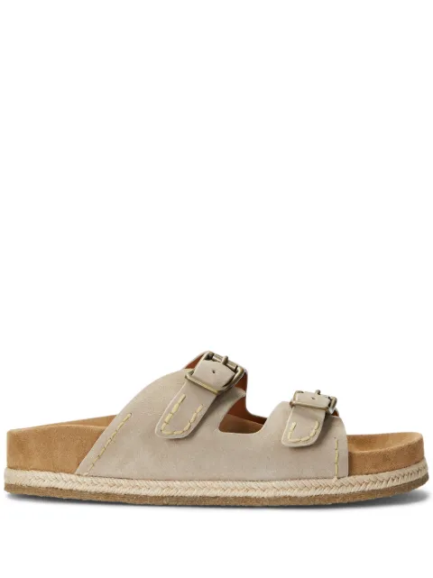 Polo Ralph Lauren Turbach suede sandals Neutrals 803916776003