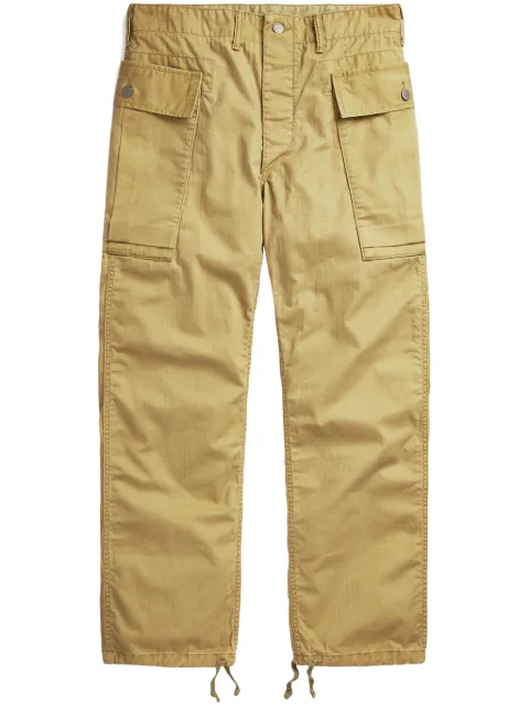Ralph Lauren RRL herringbone twill cargo trousers Neutrals 782911170