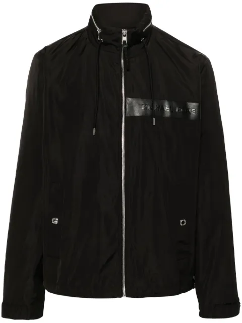 Michael Kors logo-debossed windbreaker Black CR4206XBB0